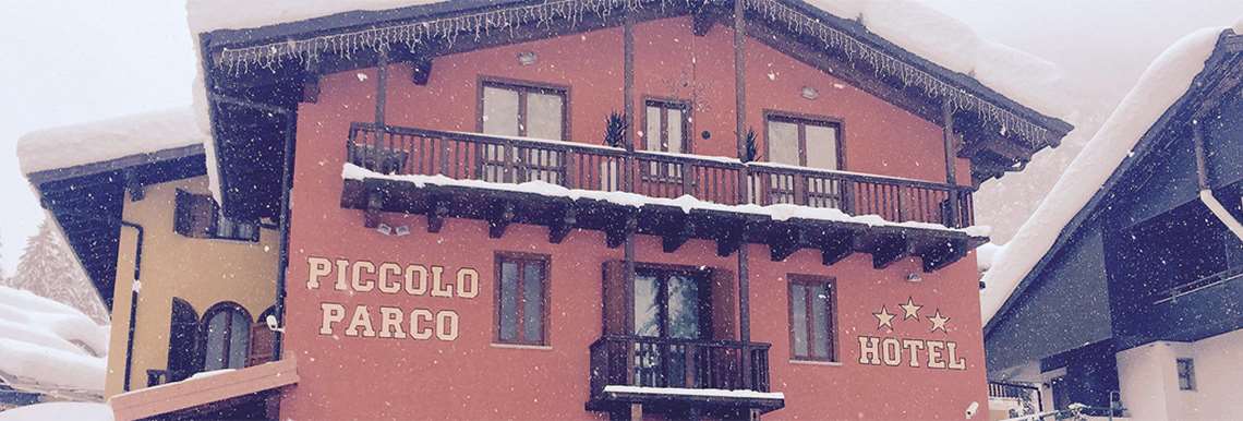 Hotel Piccolo Parco i snevejr
