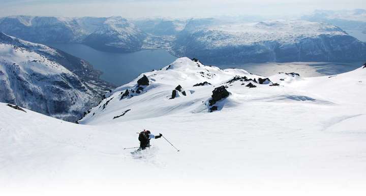 Randonee i Troms - Fotograf: Svein Petter Aagård