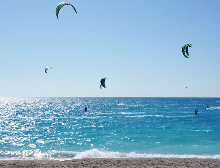 Kitesurf i Grækenland