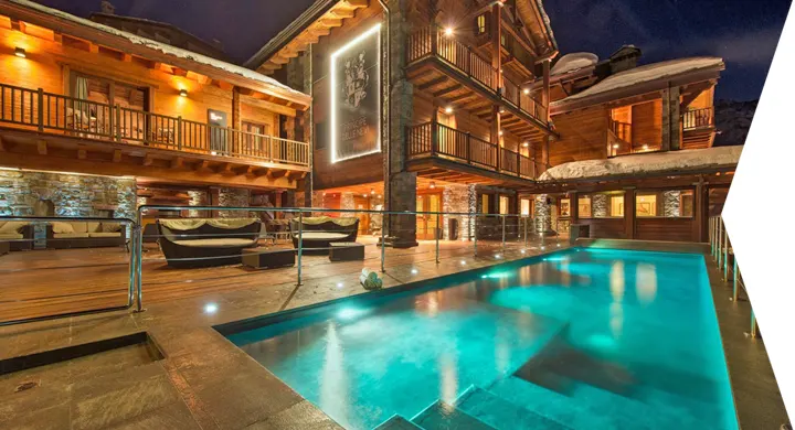 Luksus ophold på verdens bedste skihoteller